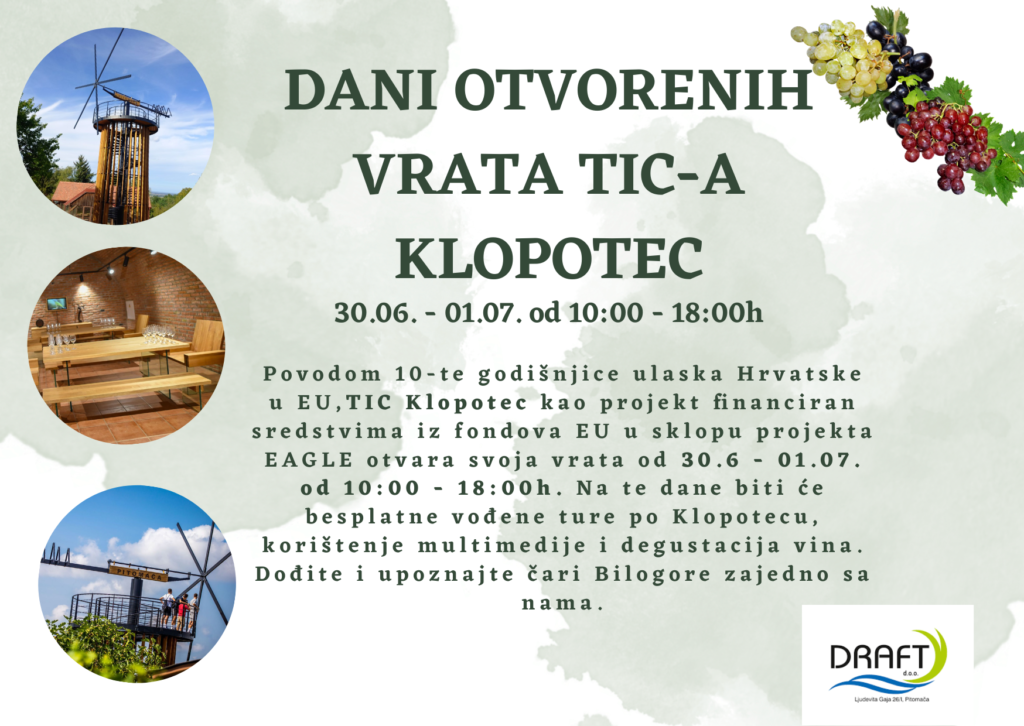 Dani otvorenih vrata TIC-a Klopotec